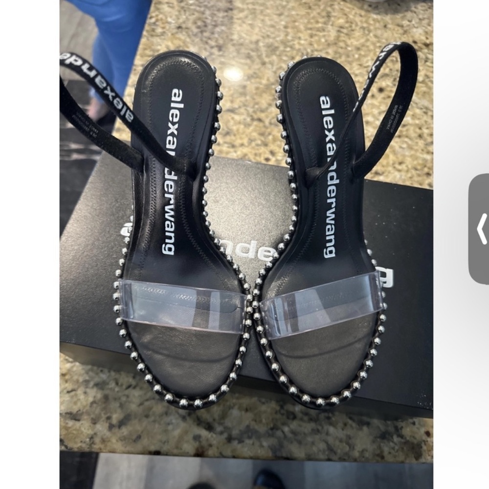 Alexander Wang nova sandals black